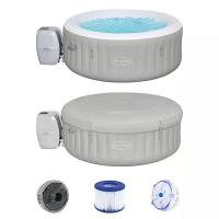 Bestway 60007 BW СПА-бассейн 132/180х66см "Tahiti AirJet" 669л, круглый, аэромассаж Bestway 60007 BW СПА-бассейн 132/180х66см "Tahiti AirJet" 669л, круглый, аэромассаж