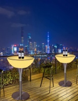 Комплект светящейся мебели Стол+2 стула V6 Комплект светящейся мебели Стол+2 стула V6