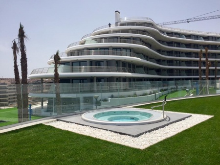 Переливной круглый спа бассейн USSPA Dino Переливной круглый спа бассейн USSPA Dino