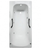 Ванна Jacob Delafon Prelude 170x70 с гидромассажем