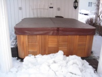 Зимний комплект (крышка, поддон, теплоизоляция обшивки, труб, чаши) для бассейна 4 м (Россия)